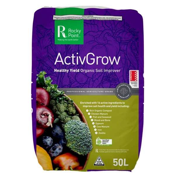 Rocky Point ActivGrow Soil Improver 50L