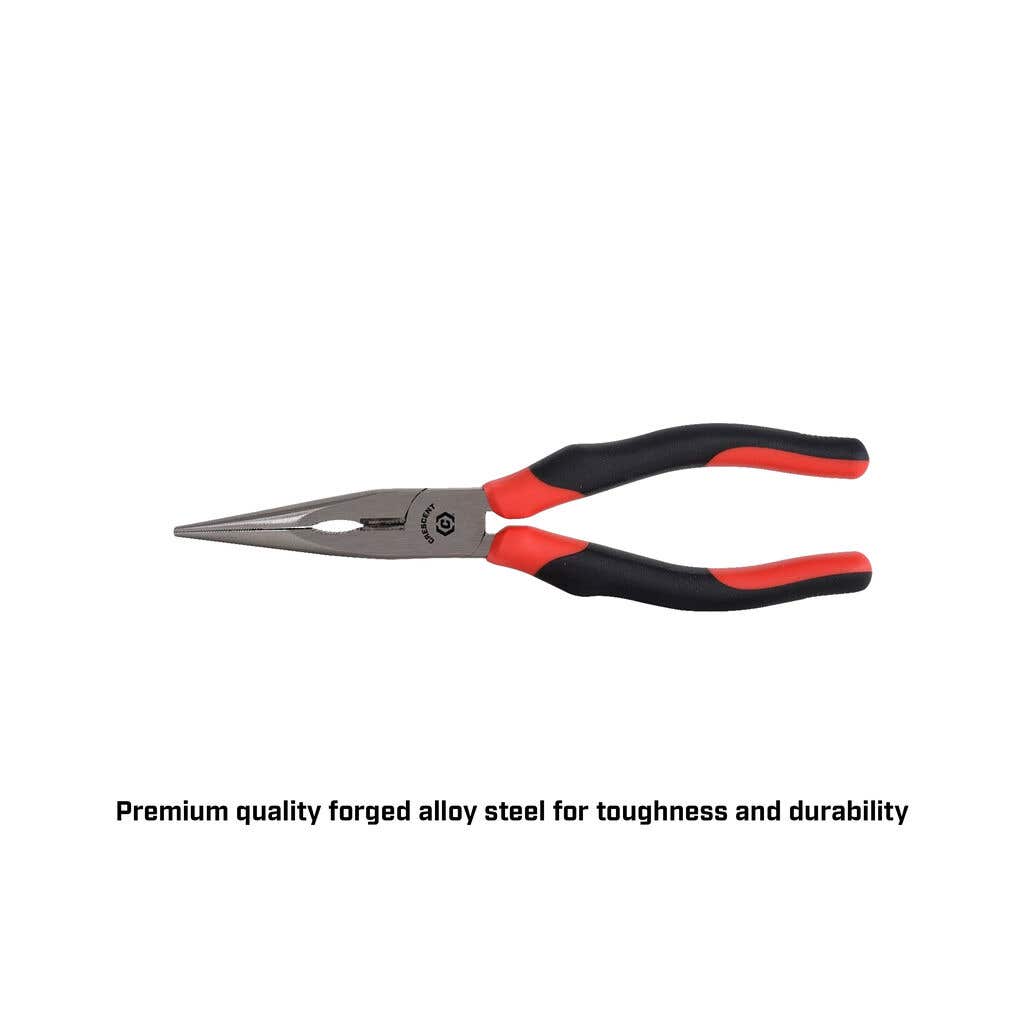 Crescent Long Nose Co-Mold Plier 200mm