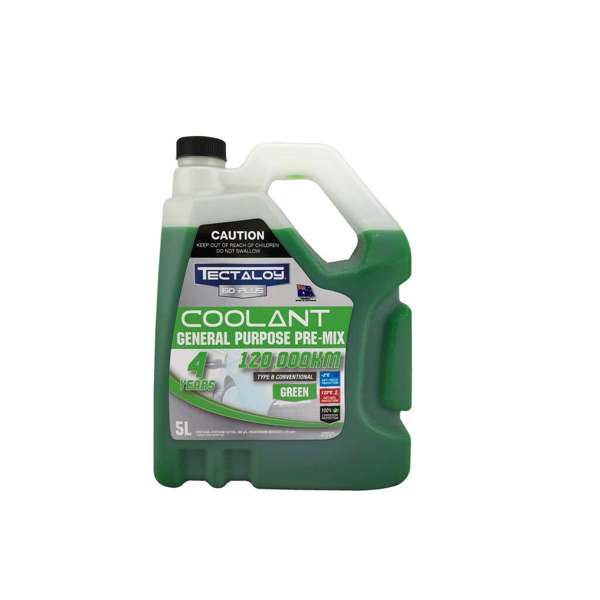 Tectaloy 60 Plus General Purpose Green Coolant 5L