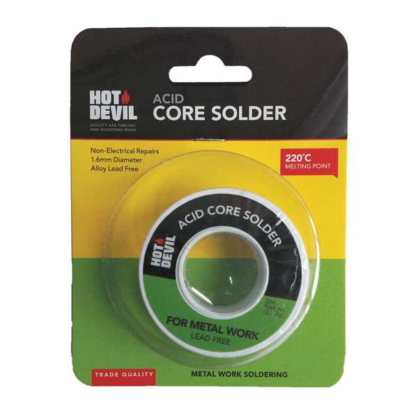 Hot Devil Acid Core Solder