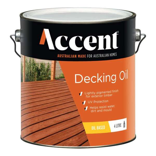 Accent Oil Based Decking Oil 4L