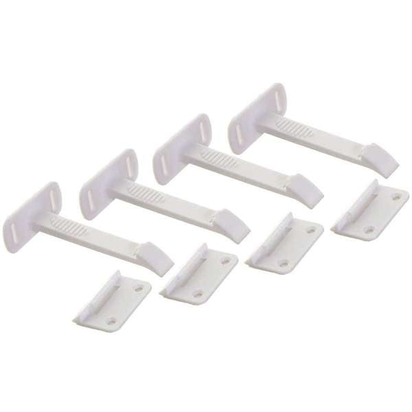 Dreambaby Long Adhesive Safety Catches - 4 Pack