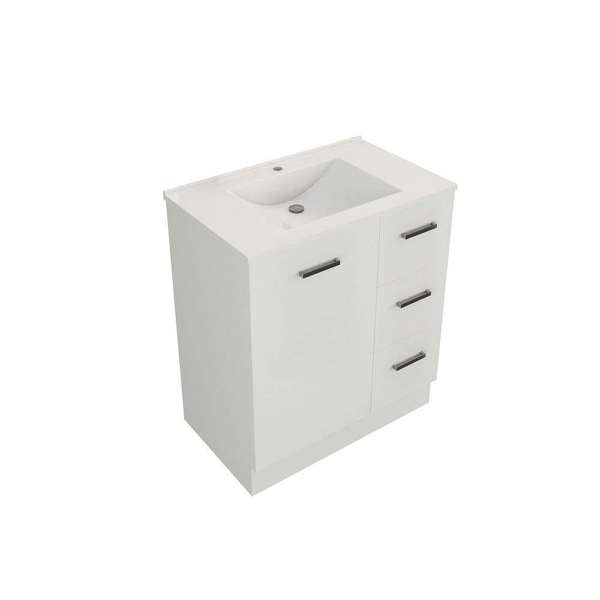 Cartia Cazz 1 Taphole Vanity 750mm