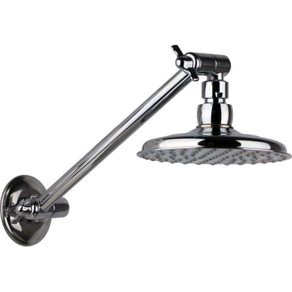 Brasshards All Directional Bush Shower Chrome 150mm