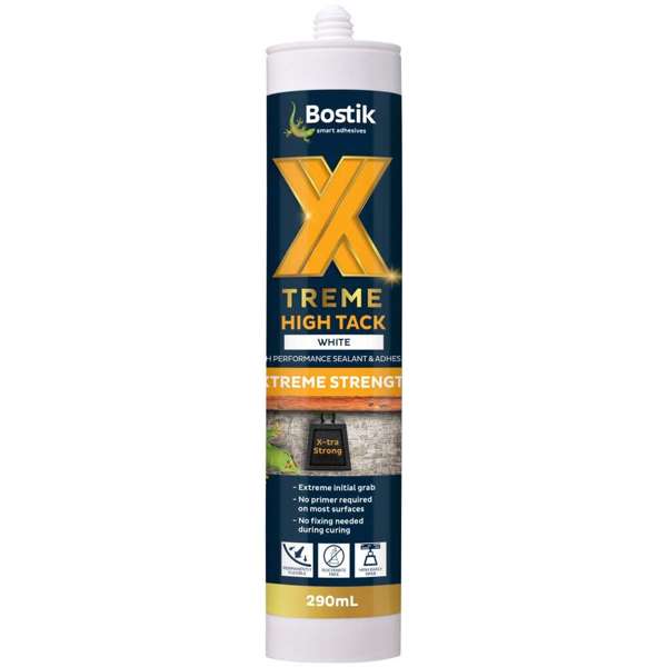 Bostik Xtreme High Tack Adhesive White 290ml