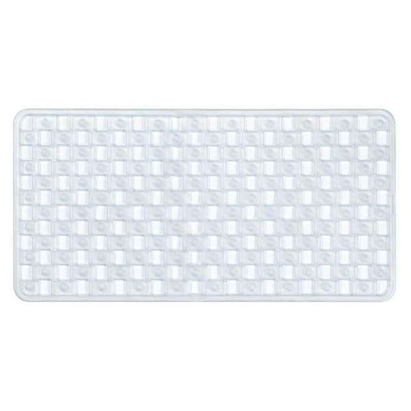 Supertex PVC Bath Mat Clear 770 x 390mm