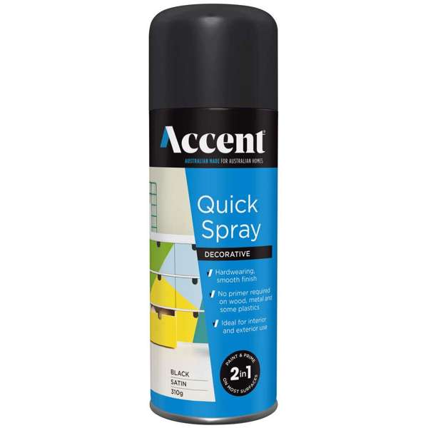 Accent Quickspray Satin 300g