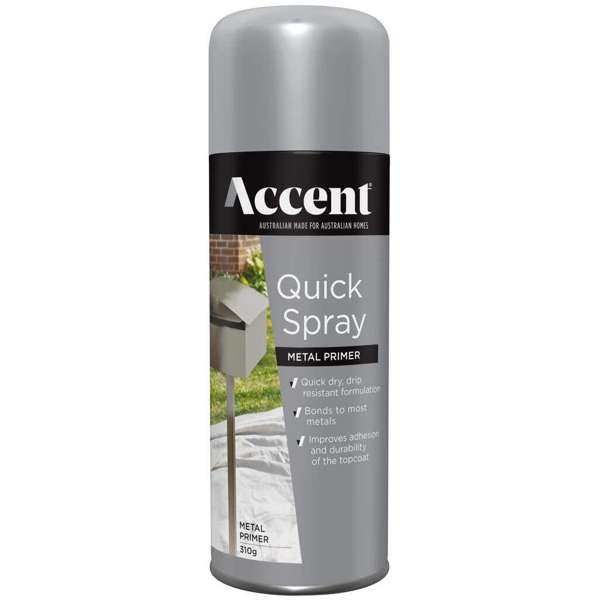 Accent Quickspray Metal Primer 310g