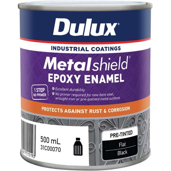 Dulux Metalshield Epoxy Enamel Flat