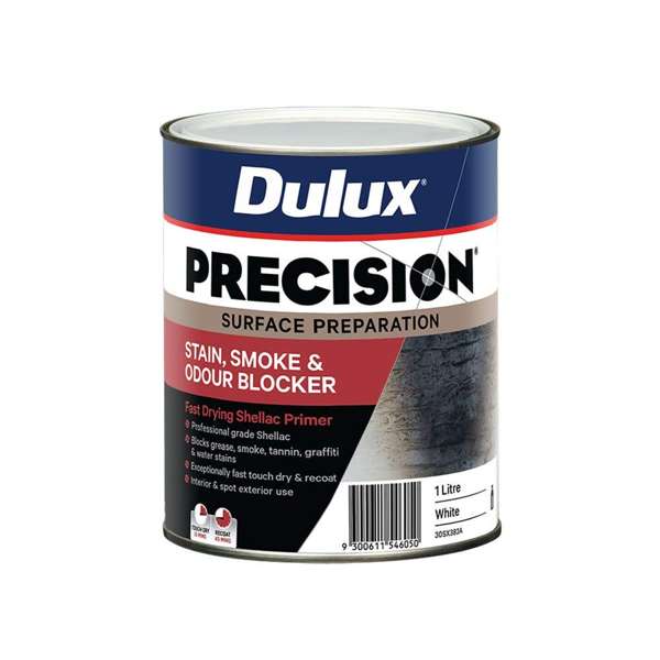 Dulux Precision Stain Smoke & Odour Blocker 1L