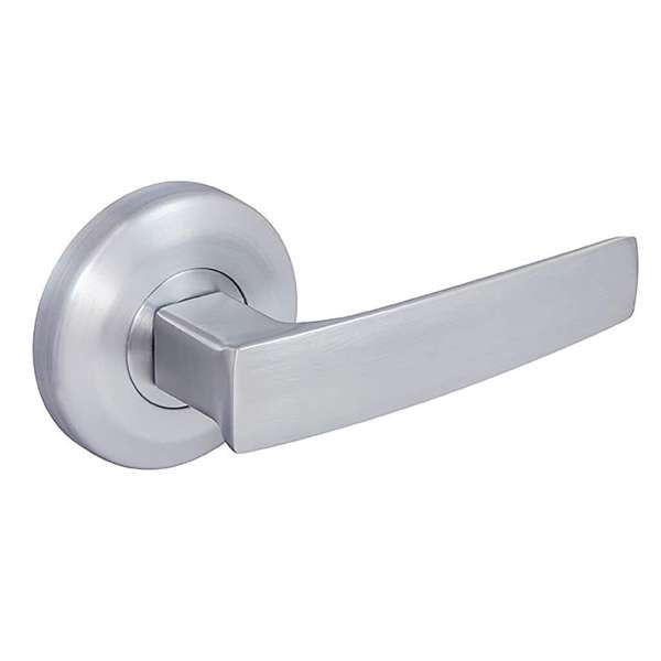 Gainsborough Aurora Leverset With Latch Passage Brushed Satin Chrome