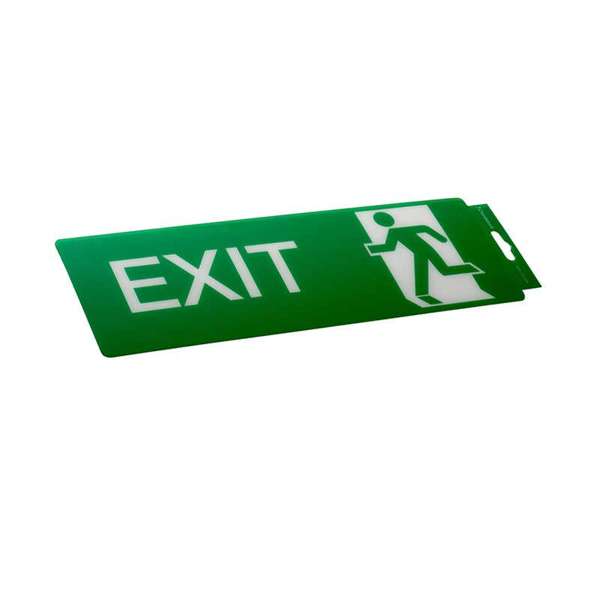 Sandleford Exit Straight Self Adhesive Sign 330 x 110mm