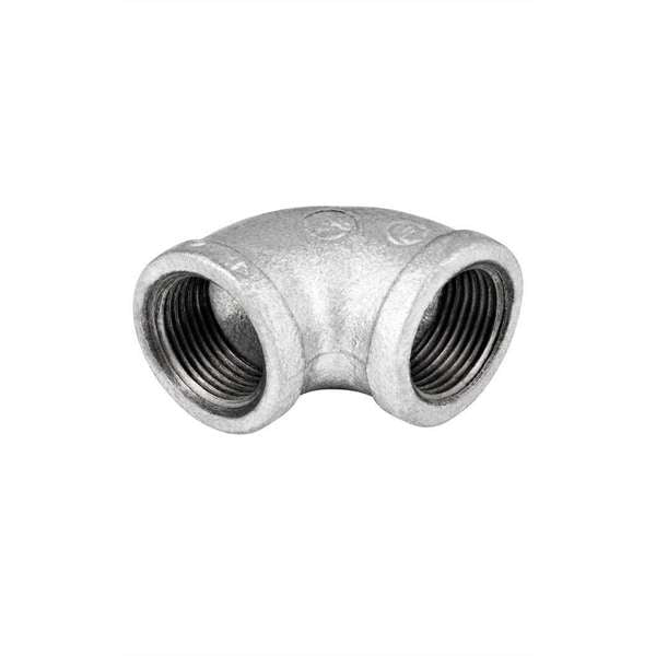 Brasshards Elbow Female & Female Galvanised 25mm