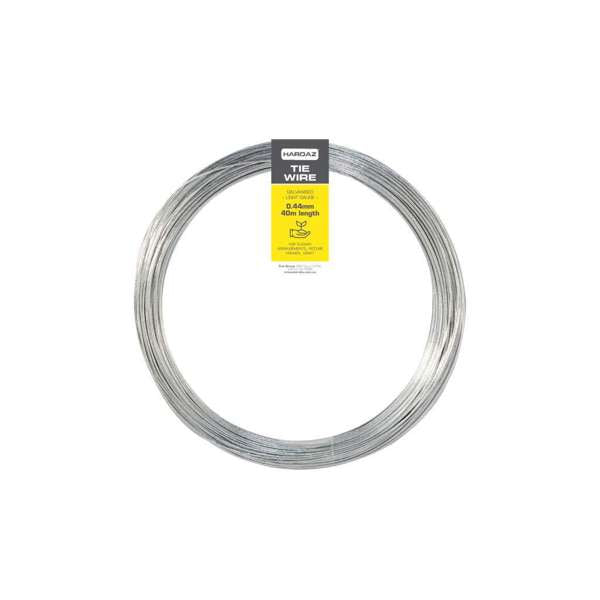 Trio Hardaz Tie Wire Galvanised 0.44mm x 40m