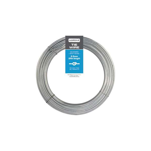 Trio Hardaz Tie Wire Galvanised 2.50mm x 24m