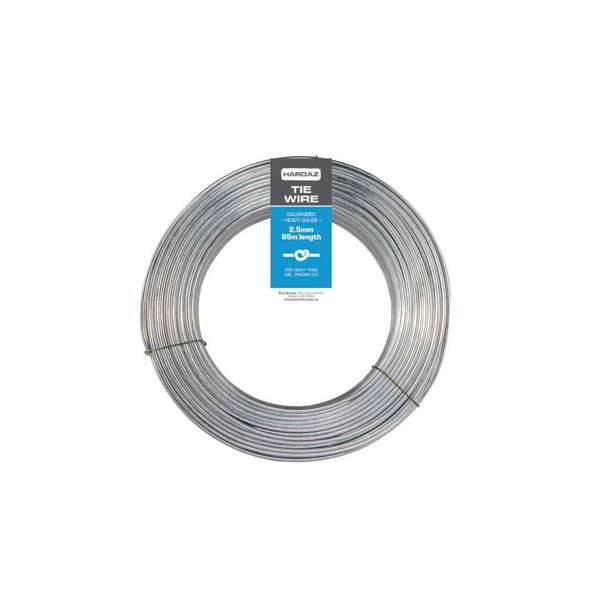 Trio Hardaz Tie Wire Galvanised 2.50mm x 65m