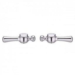 Mildon Deluxe Lever Style Handle & Button Chrome
