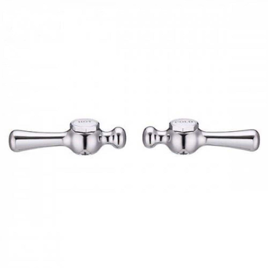 Mildon Deluxe Lever Style Handle & Button Chrome
