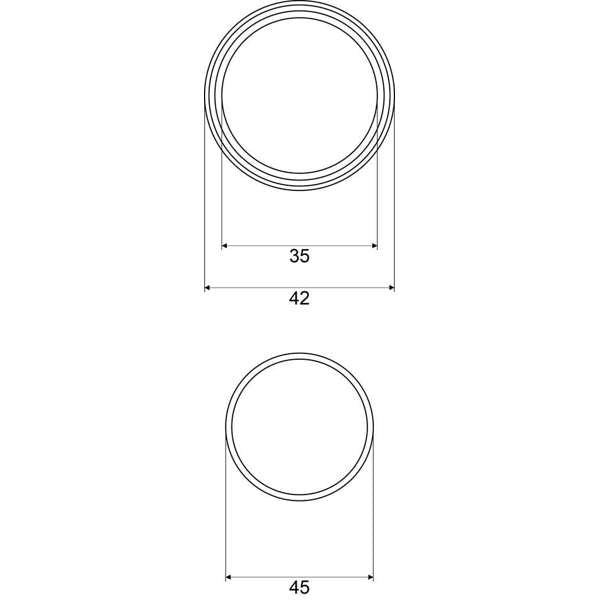 Mildon Replacement Washer Kit Suits Mixer 42mm