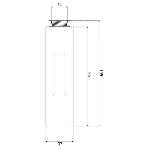 Mildon Vegie Mixer Spray Head Cone Style suits Gooseneck