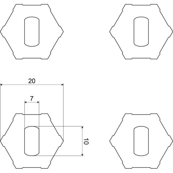 Mildon Drive Kit Inserts - 4 Pack