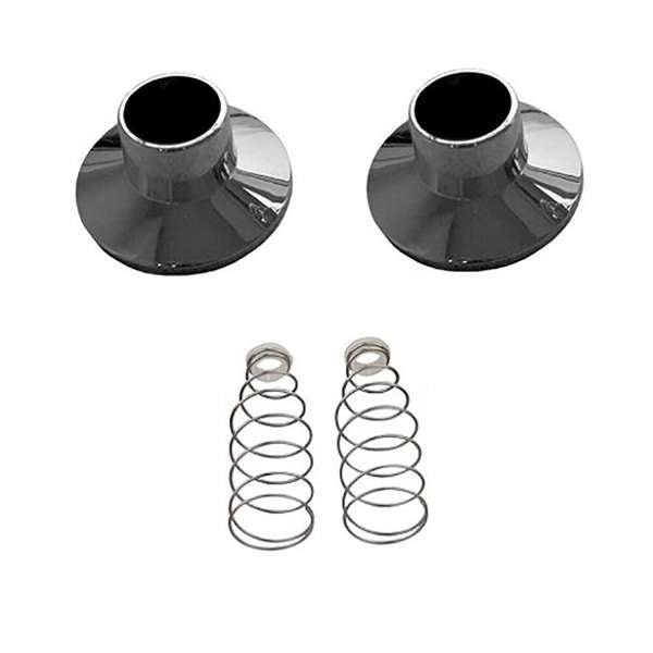 Mildon Recess Flange & Springs Chrome