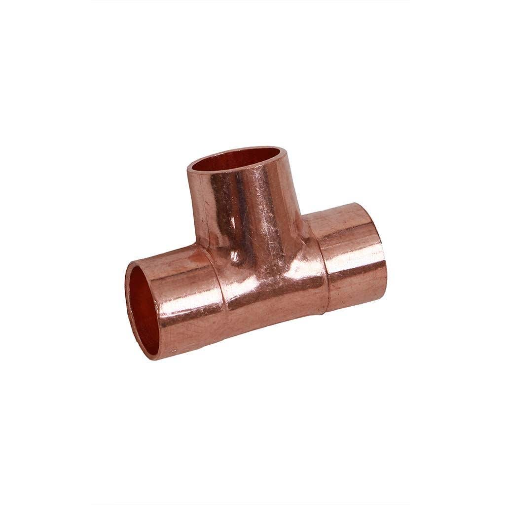 Brasshards Tee Capilllary W24 Copper 15mm