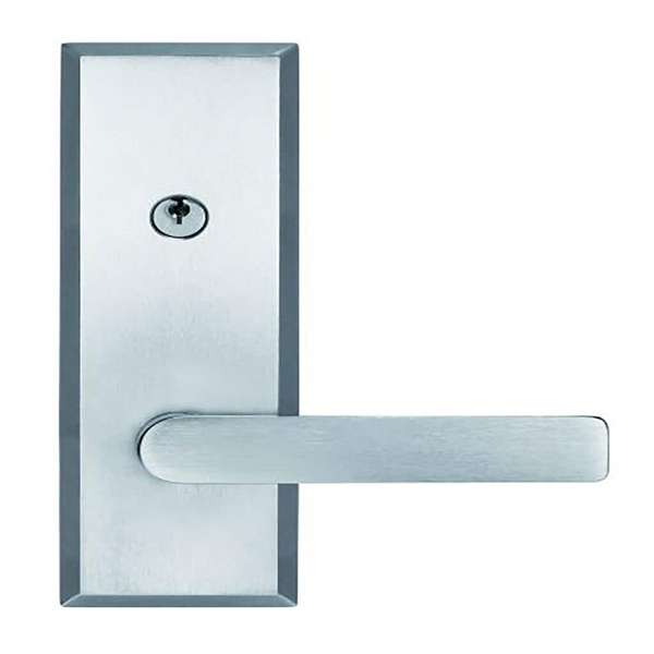 Lockwood Velocity Series Mechanical Entrance Lockset Satin Chrome L3