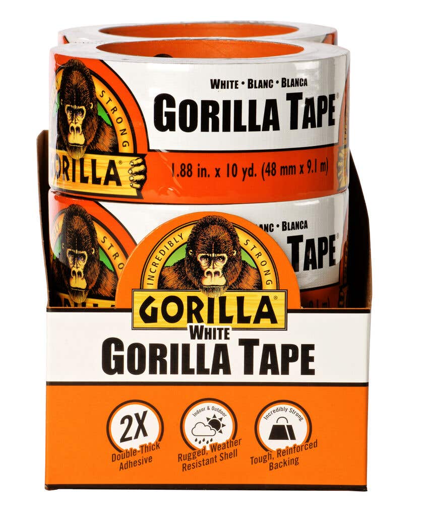 Gorilla Tape White 9.14m