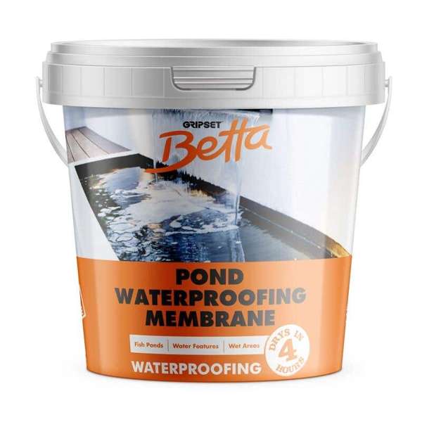 Gripset Betta Waterproofing Pond Sealer Clear 1L