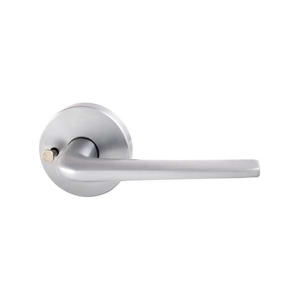 Gainsborough Brushed Satin Chrome Avant Sierra Privacy Leverset