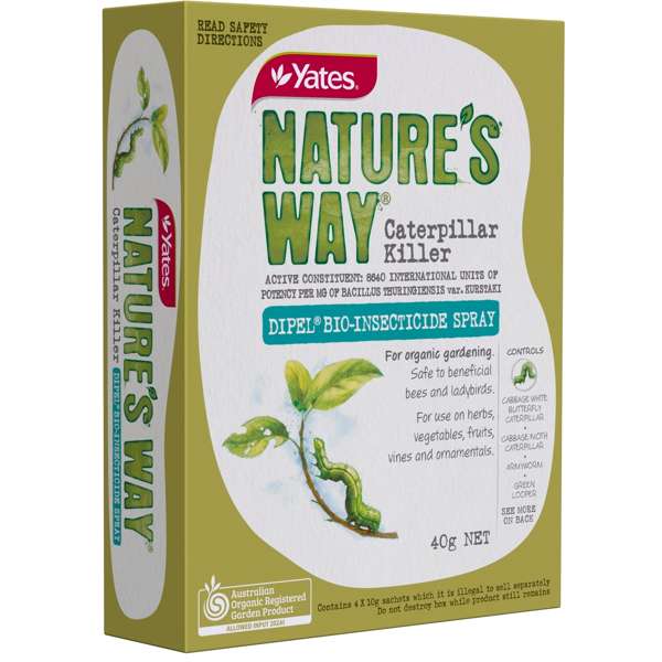 Yates 40g Natures Way Caterpillar Killer Dipel Insecticide