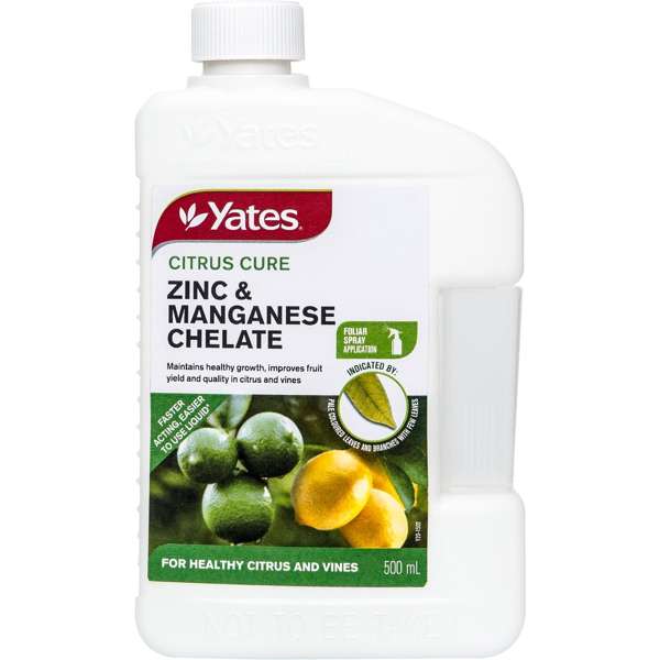 Yates Citrus Cure Zinc & Manganese Chelate Fertiliser 500mL