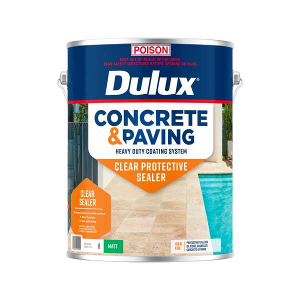 Dulux Concrete & Paving Clear Protective Sealer Matt 10L