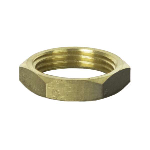 Brasshards Backnut Hex Brass 20mm