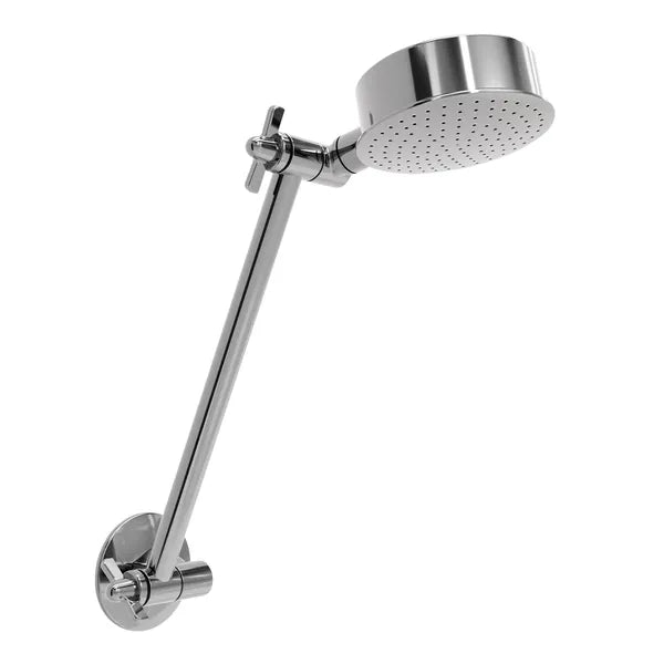 Mildon Shower Rose with All Directional Arm Black