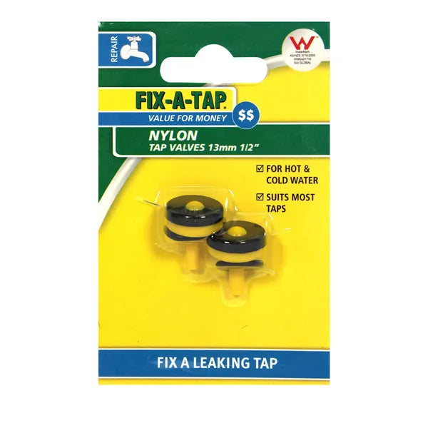 Fix-A-Tap Delaware Tap Valves 13mm - 25 Pack