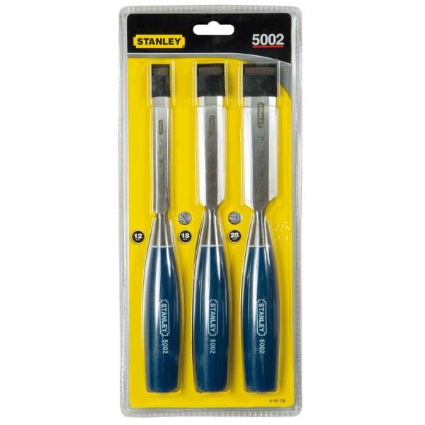 Stanley 5002 Series Chisel Set - 3 Piece