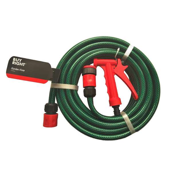 Buy Right Garden Hose Fitted 10m