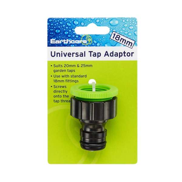 Earthcore Universal Tap Adaptor 18mm