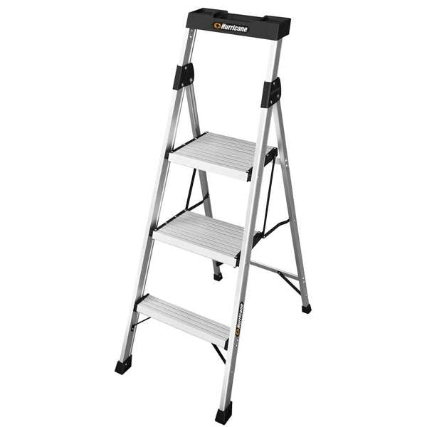 Hurricane 3 Step Dual Platform Ladder 120kg