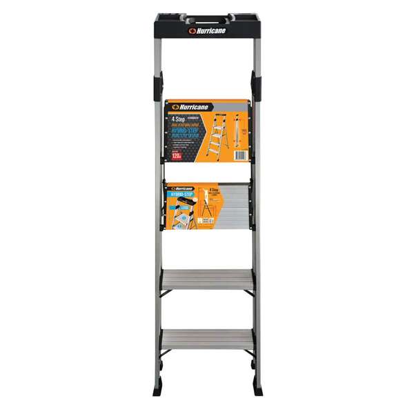 Hurricane 4 Step Dual Platform Ladder 120kg