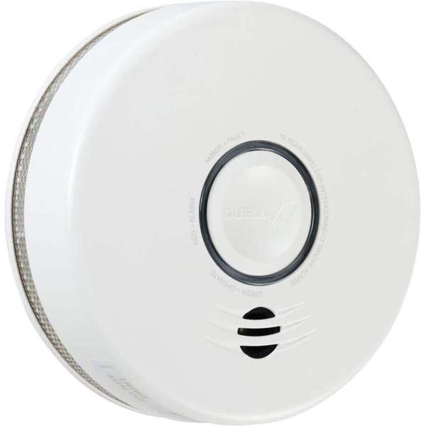 Quell Wireless Photoelectric Smoke Alarm for Living Area with Voice