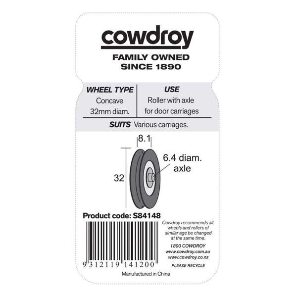 Cowdroy Security Door Roller