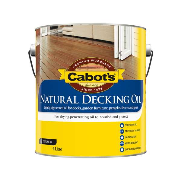 Cabot's Natural Decking Oil