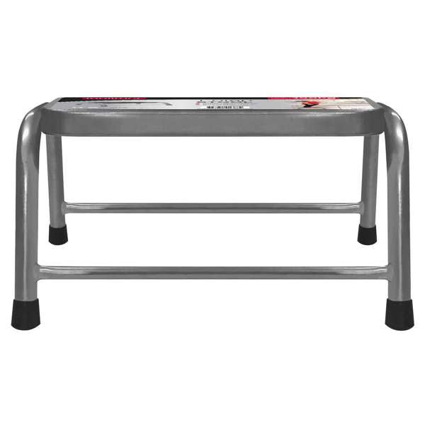 Faulkner 1 Step Stool for Domestic Use Grey 100kg