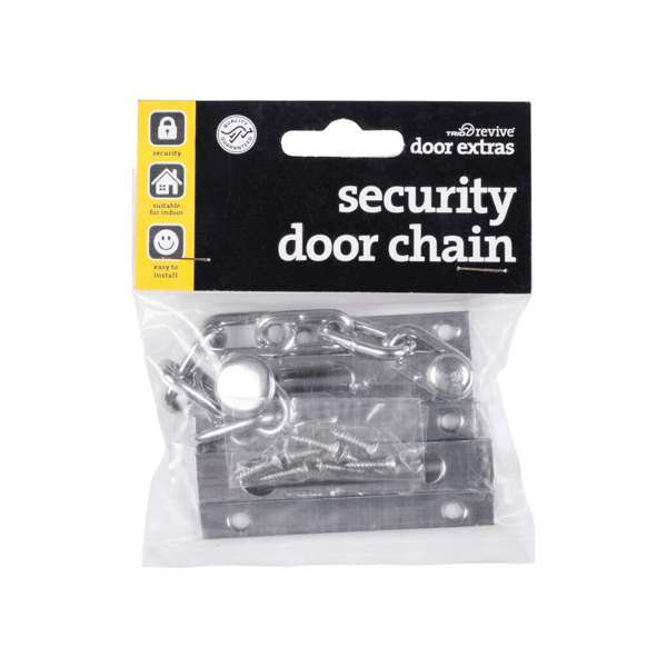 Trio Security Door Chain Satin Chrome