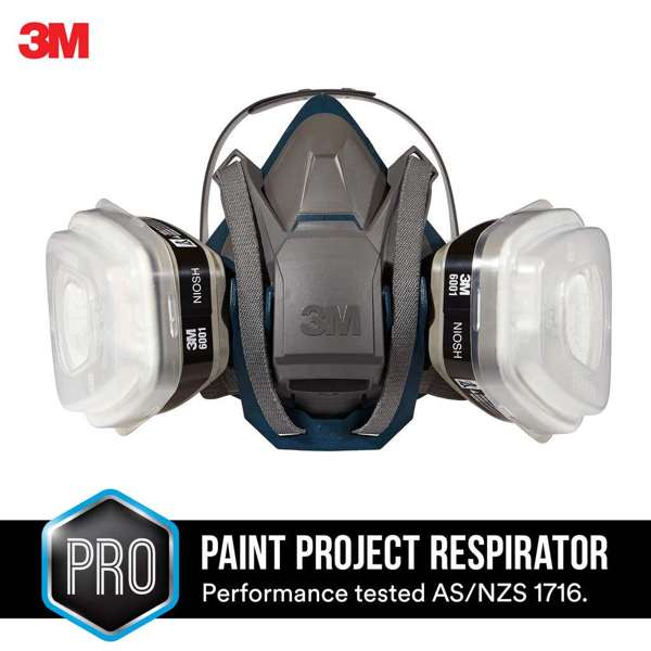 3M Cool Flow Half Face Paint Project Face Mask