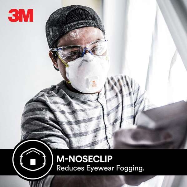 3M Cool Flow Sanding & Fiberglass Face Masks - 2 Pack