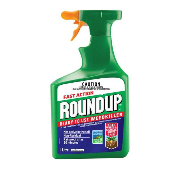 Roundup Fast Action Weed Killer Spray 1L